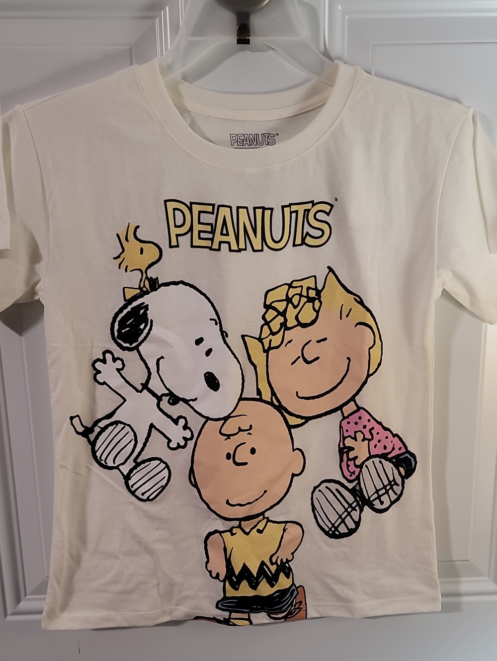Peanuts Kids Cream Graphic T-Shirt